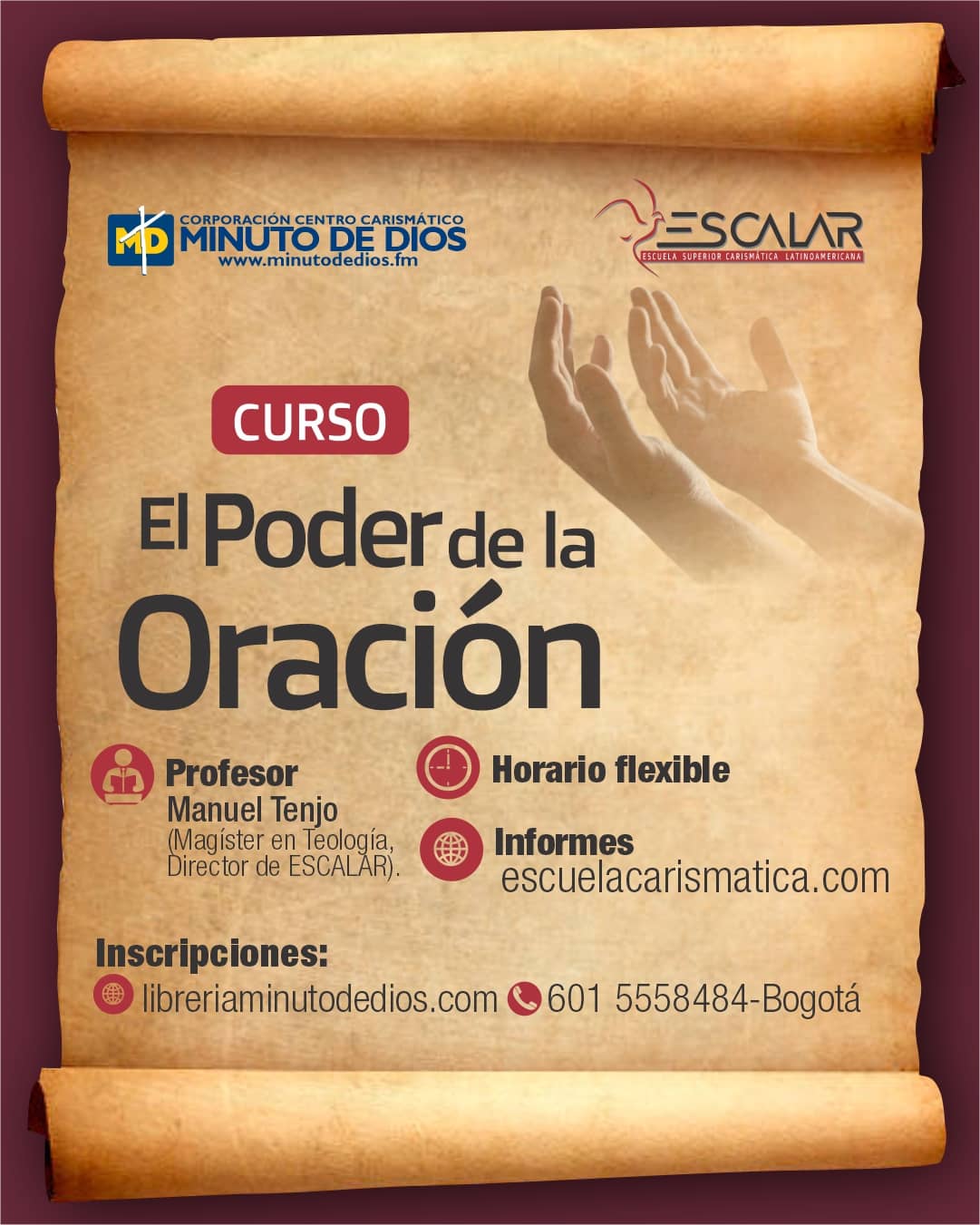 El poder de la oración -ESCALAR (Modalidad virtual)